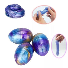2 Piece Set Galaxy Slime Eggs