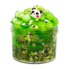 ASMR Green Panda Slime