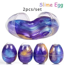 2 Piece Set Galaxy Slime Eggs
