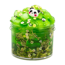 ASMR Green Panda Slime