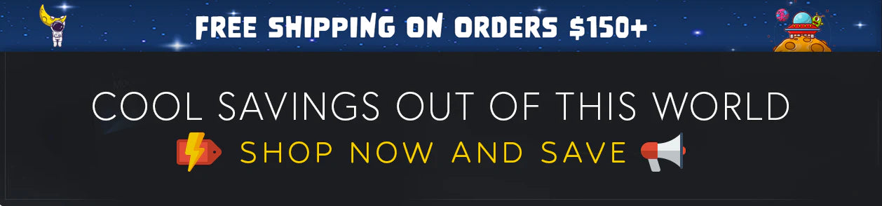Promotional banner with marble background and gold accents reading ‘Add coupons right from the product page’ and ‘Peaceful purchases from your couch’